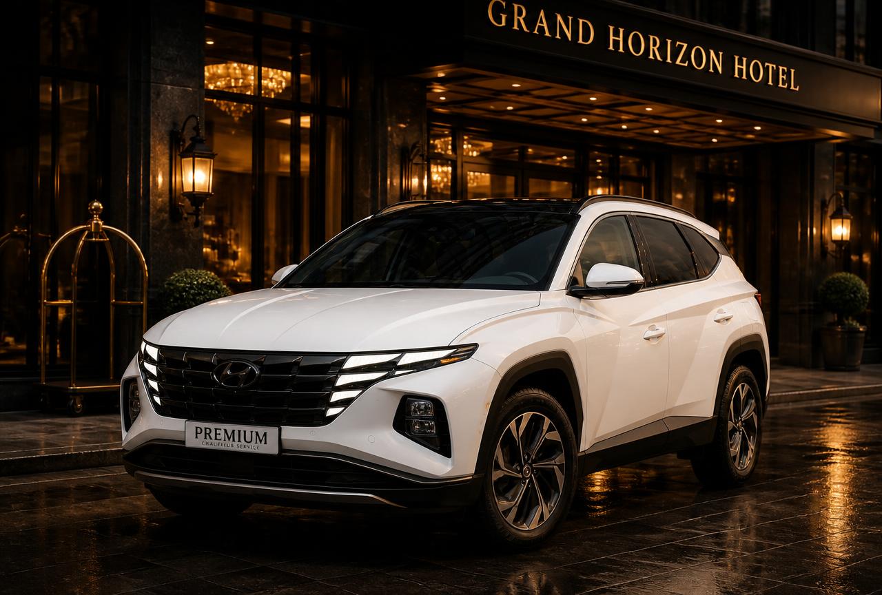 Hyundai Tucson — Blanche